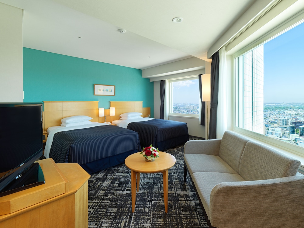 スカイ コーナー ツインルーム 禁煙 | ホテル エミシア 札幌