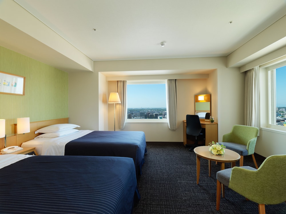 スタンダード ツインルーム 禁煙 コーナー | ホテル エミシア 札幌