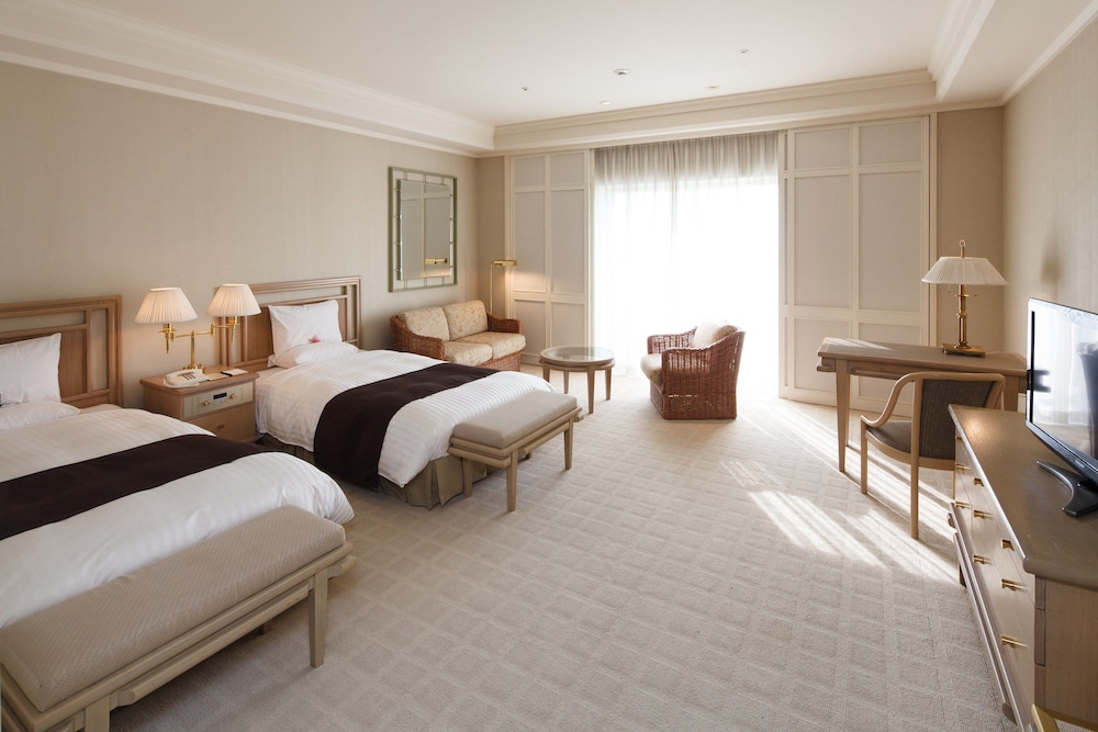 デラックス ツインルーム 禁煙 客室2 | オークラアカデミアパークホテル