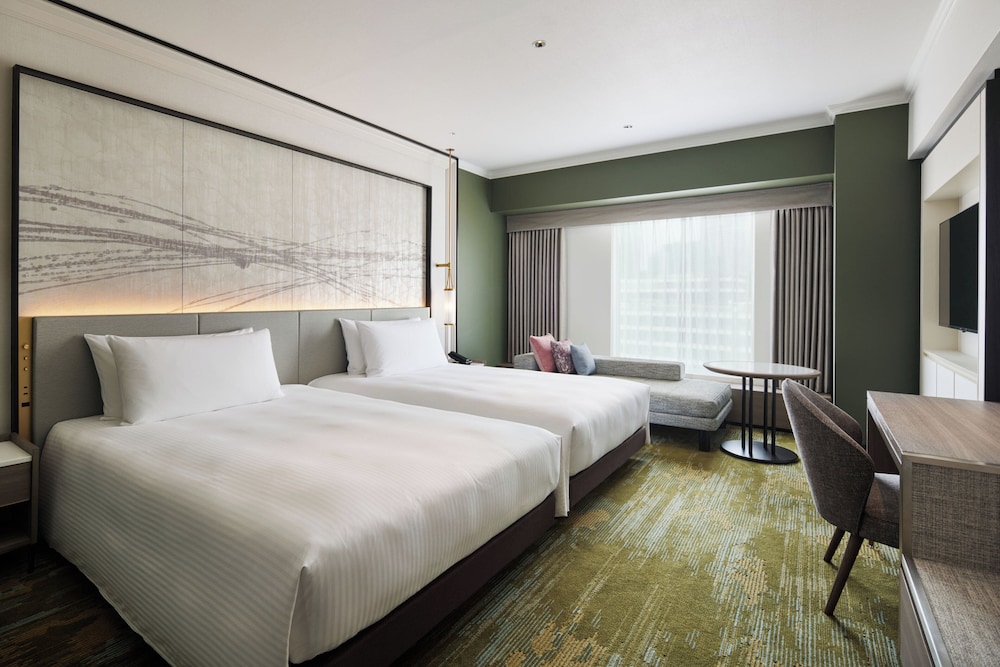 スタンダード ルーム ダブルベッド 2 台 | リーガロイヤルホテル大阪 ヴィニェット コレクション by IHG