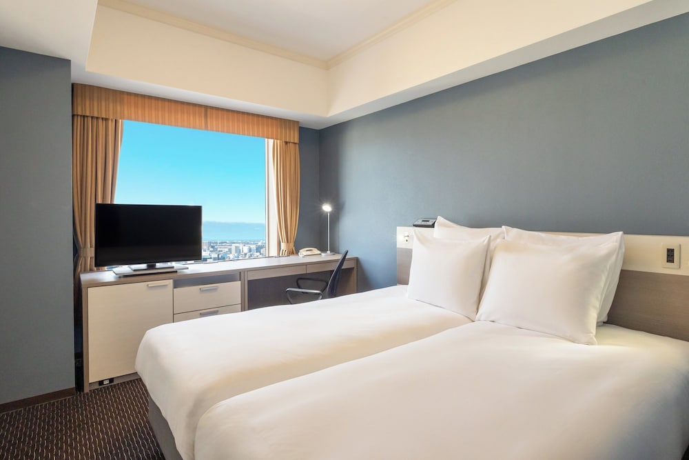 スタンダード ルーム シングルベッド 2 台 部屋からの景観0 | ANAクラウンプラザホテル富山 by IHG