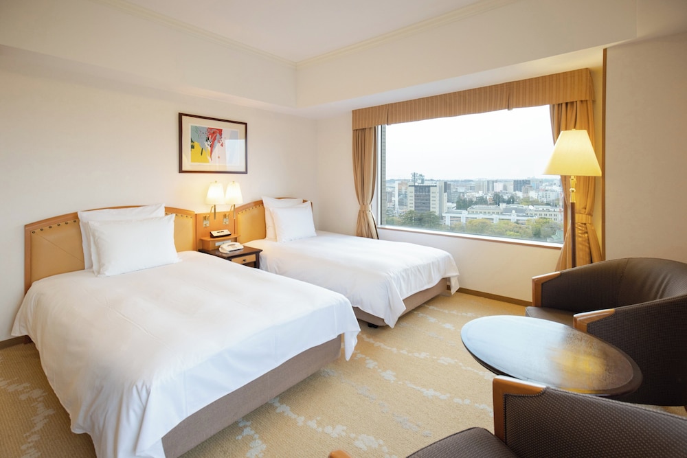 プレミアム ルーム ベッド (複数台) 部屋からの景観0 | ANAクラウンプラザホテル富山 by IHG