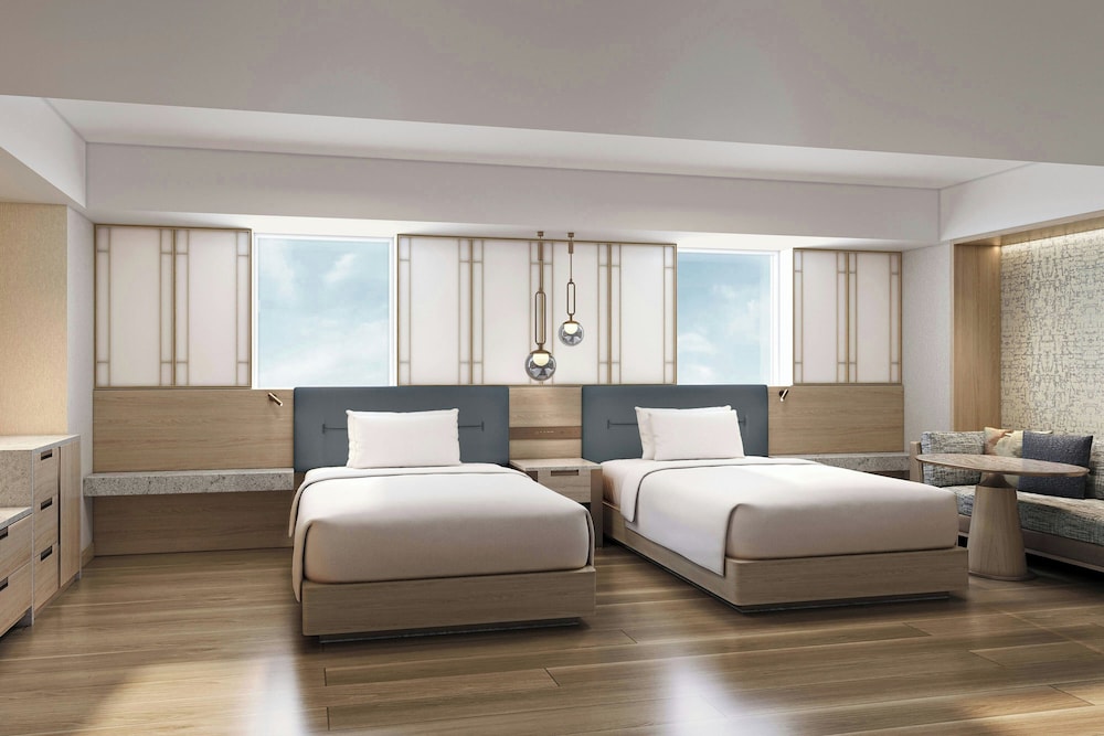 デラックス ルーム ダブルベッド 2 台 | 神戸マリオットホテル