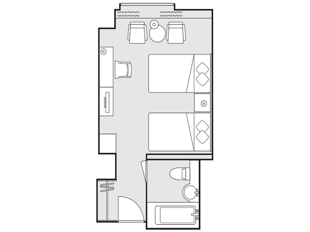 コンフォート ツインルーム 禁煙 客室2 | 名古屋観光ホテル
