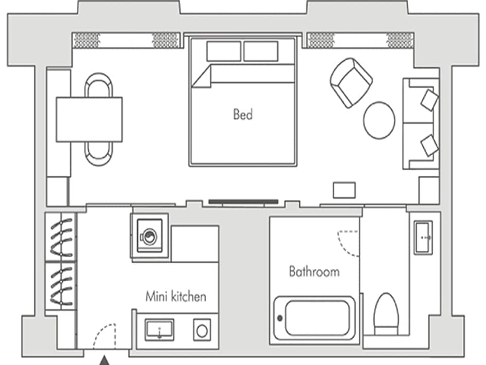 エスパシオ スーペリアダブル 専用ラウンジアクセス付 禁煙 客室2 | 名古屋観光ホテル