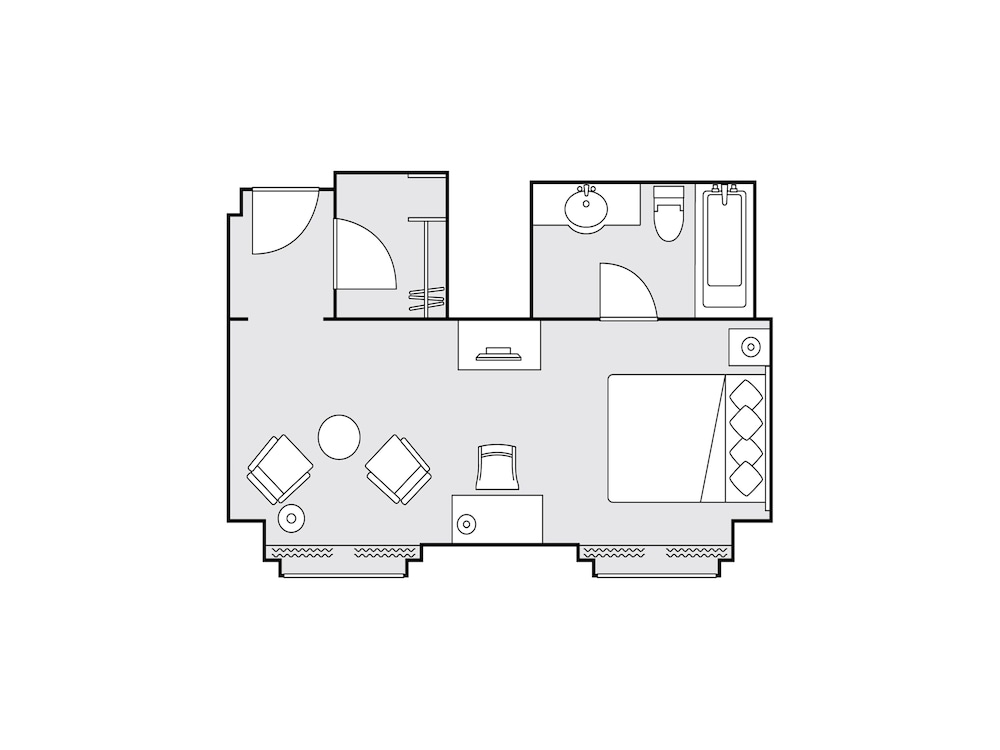 クラシック プレミアムダブル 禁煙 客室4 | 名古屋観光ホテル