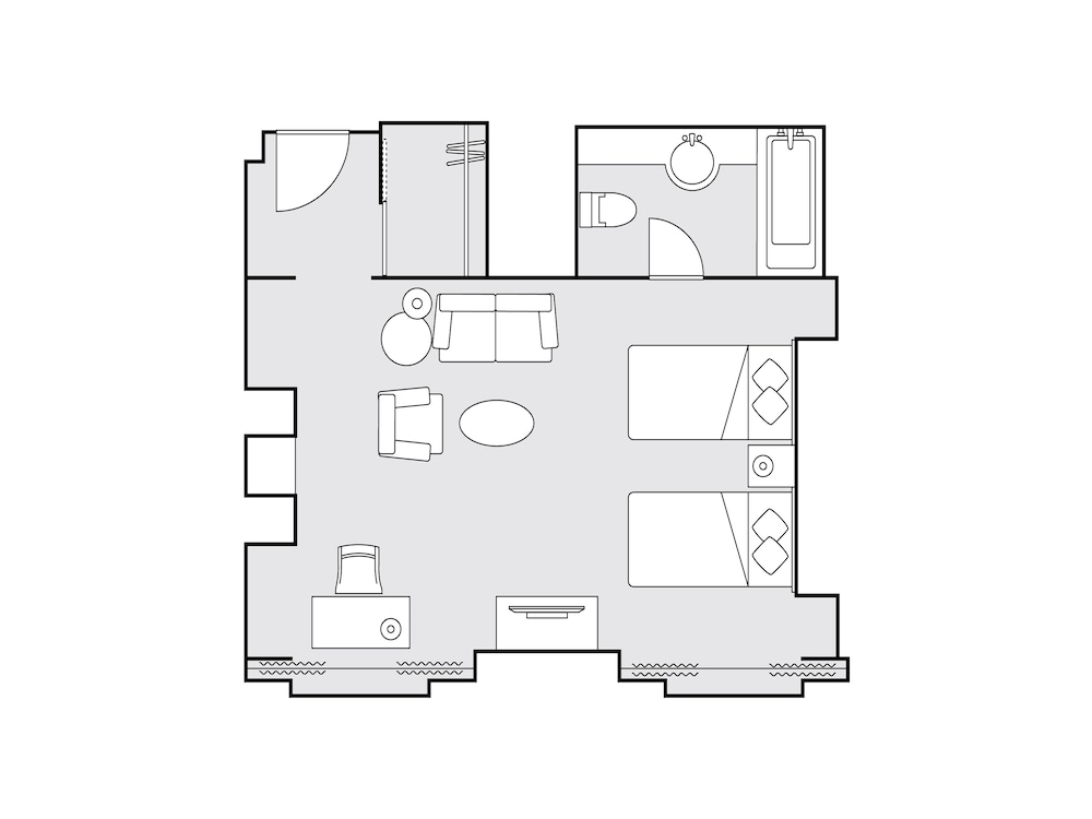 クラシック エレガントツイン 禁煙 客室4 | 名古屋観光ホテル