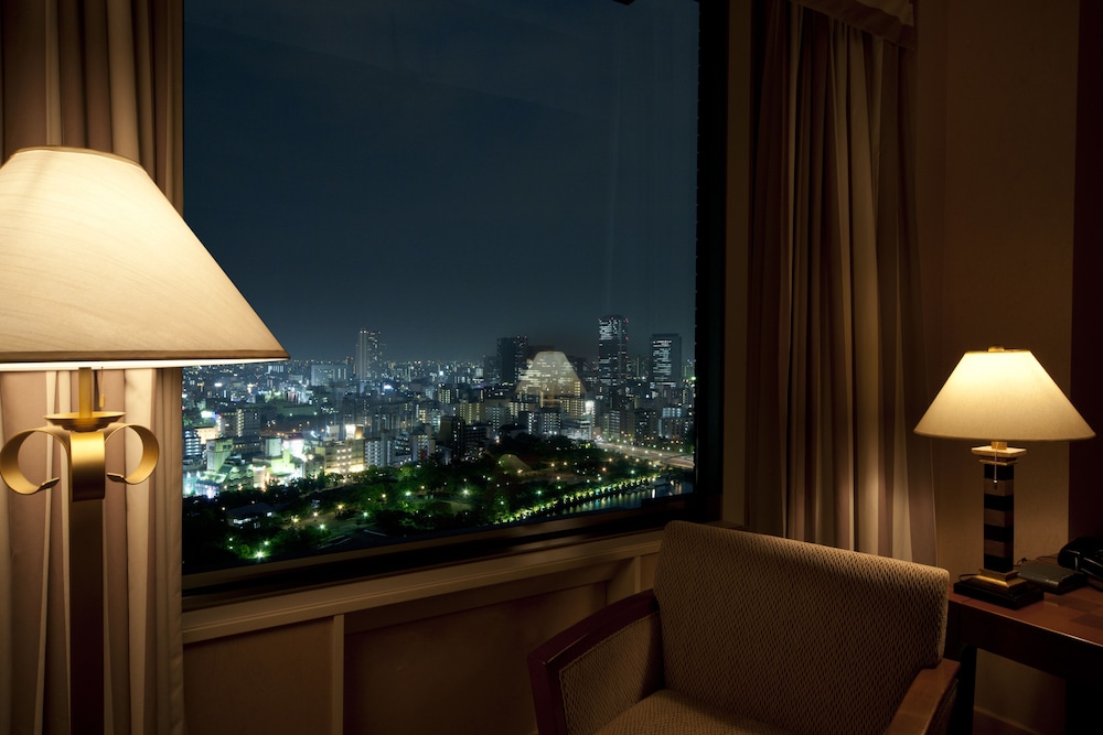 [インペリアルフロア] デラックス ツインルーム 禁煙 ラウンジ&フィットネスアクセス 部屋からの景観1 | 帝国ホテル 大阪