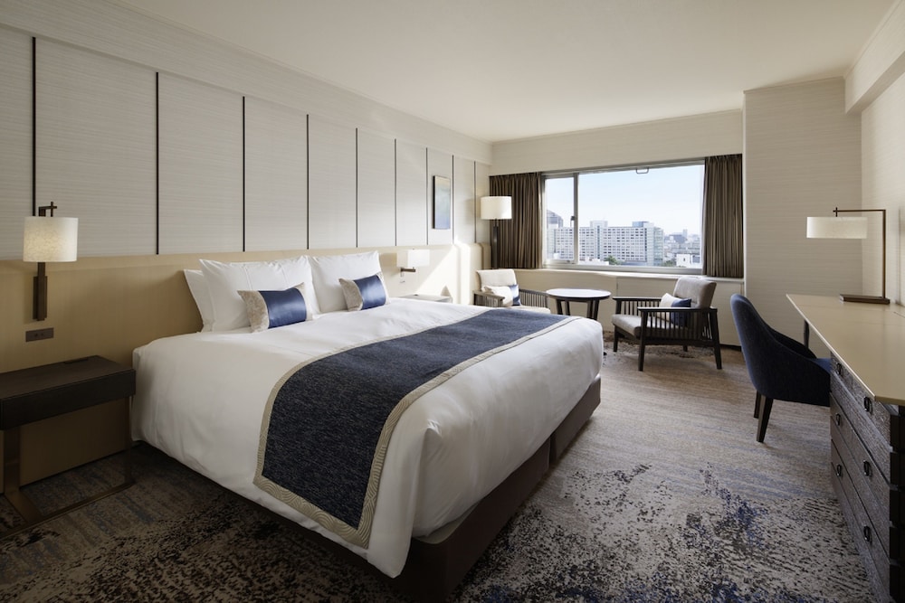 デラックスキングアッパーフロア 禁煙 ガーデンビュー 客室1 | グランドプリンスホテル高輪