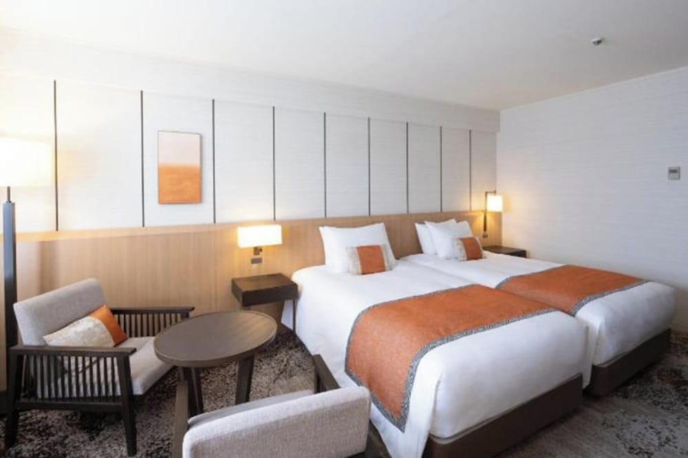 デラックスツインアッパーフロア 禁煙 ガーデンビュー 客室3 | グランドプリンスホテル高輪