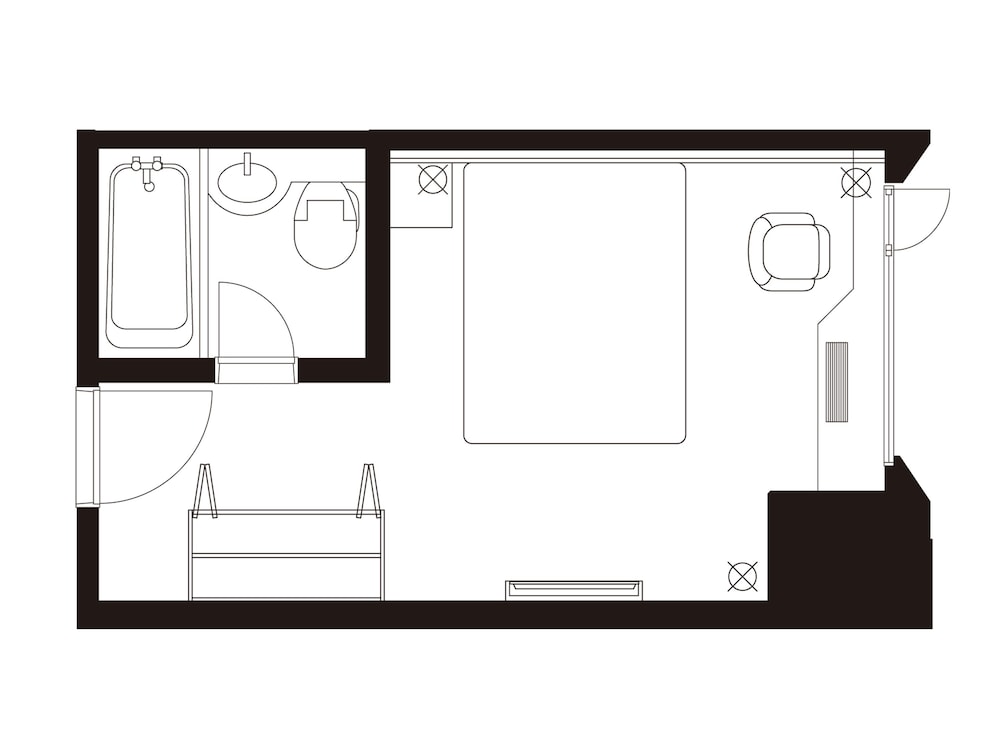 スーペリアダブルアッパーフロア 禁煙 客室2 | グランドプリンスホテル高輪