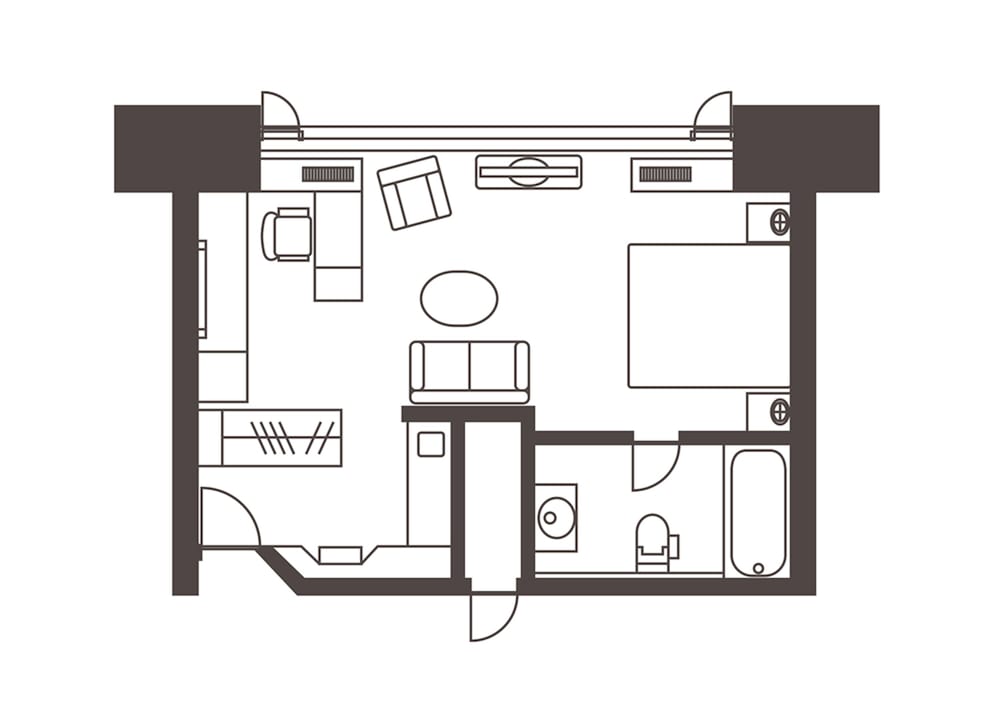 (クラブフロア)ジュニアスイートデラックスキング ラウンジ利用込 禁煙 客室1 | グランドプリンスホテル高輪