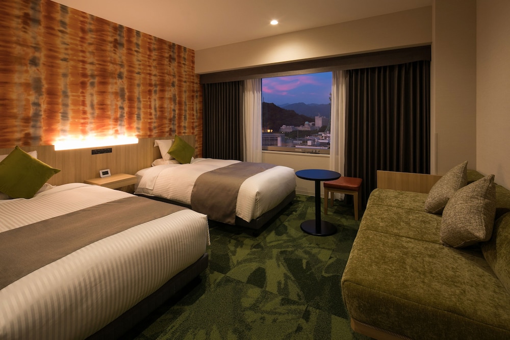 コンフォートツイン B 禁煙 キャッスルビュー (25.68sqm) 客室1 | ホテルマイステイズ松山