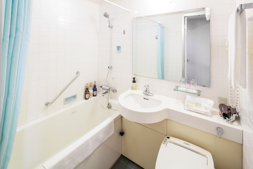 スタンダードツイン キャッスルビュー 喫煙可 (22.62 sqm) バスルーム0 | ホテルマイステイズ松山