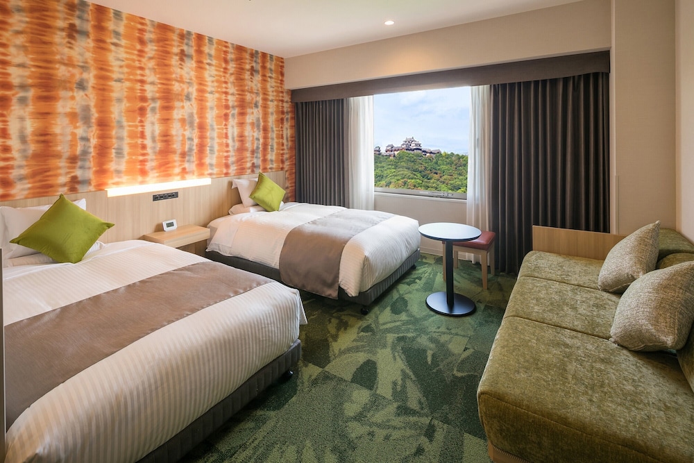 コンフォートツイン B 禁煙 キャッスルビュー (25.68sqm) | ホテルマイステイズ松山