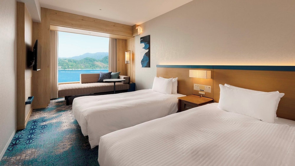 [11-15階] 禁煙 瀬戸内リゾートフロア ツイン/トリプルルーム 部屋からの景観0 | グランドプリンスホテル広島