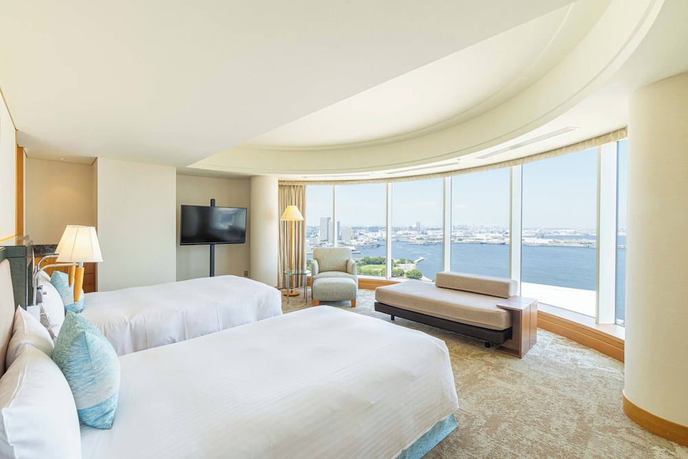 [高層階]ヨコハマフロアグランドコーナースイート ツインベイビュー 禁煙 | 横浜ベイホテル東急