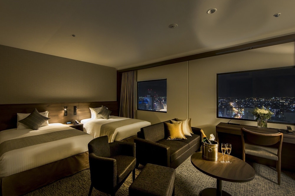 プレミアムツイン 禁煙 エアウィーヴ仕様(スカイビュー) 客室1 | 川崎日航ホテル