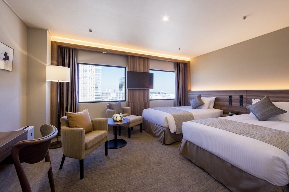 デラックスツイン 禁煙 エアウィーヴ仕様(スカイビュー) | 川崎日航ホテル