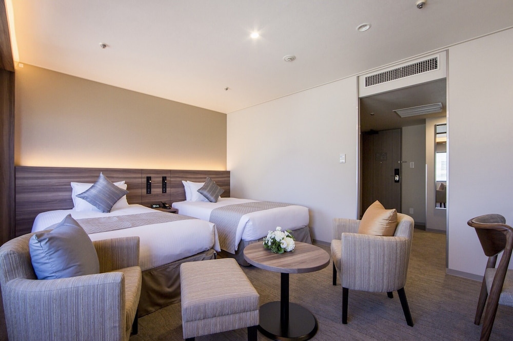 デラックスツイン 禁煙 エアウィーヴ仕様(スカイビュー) 客室1 | 川崎日航ホテル