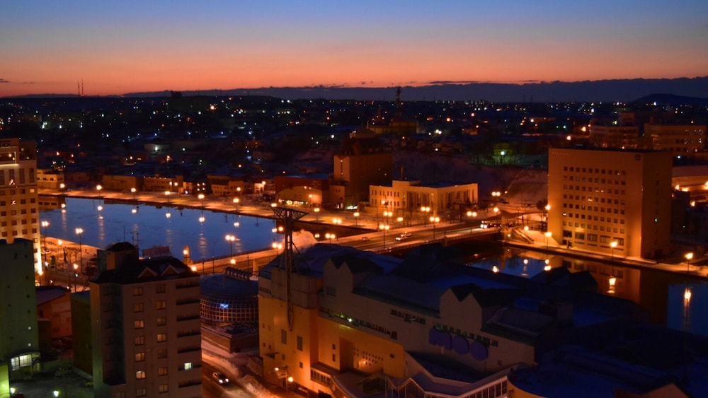 スタンダード ルーム シングルベッド 2 台 シティビュー 部屋からの景観0 | ANAクラウンプラザホテル釧路 by IHG