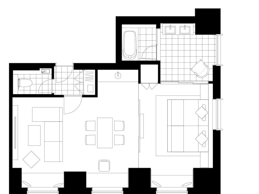 エグゼクティブフロア スイートツインルーム 38階 (エグゼクティブフロア特典付) 客室3 | ザ ロイヤルパークホテル アイコニック 東京汐留