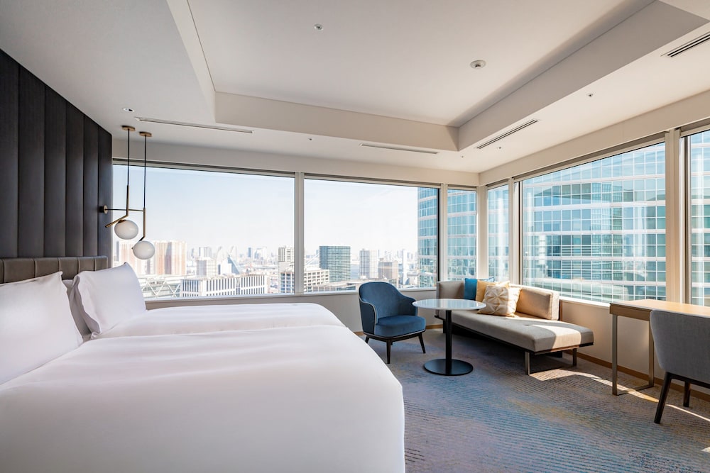 プレミアム ルーム シングルベッド 2 台 クラブラウンジ利用可 客室3 | ストリングスホテル東京インターコンチネンタル by IHG