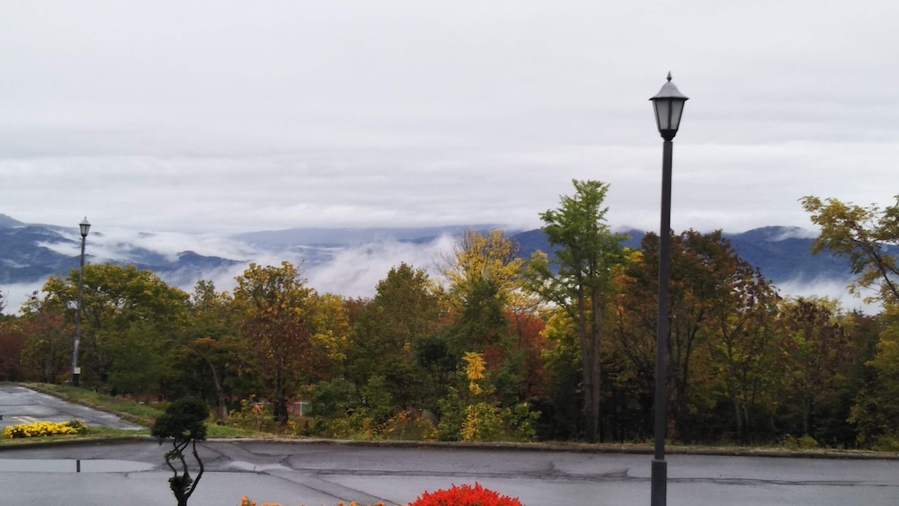 和室＋ローベッドツイン（南向き） 和食膳プラン 部屋からの景観0 | ニセコ温泉郷 いこいの湯宿 いろは