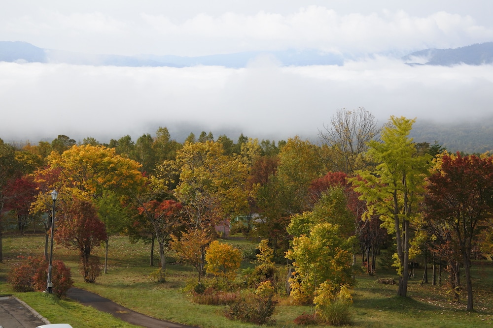 和洋室（南向き） 和食膳プラン 部屋からの景観1 | ニセコ温泉郷 いこいの湯宿 いろは