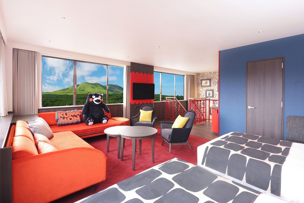 サウスウイング　くまモンメゾネット 客室2 | 亀の井ホテル 阿蘇 パークリゾート