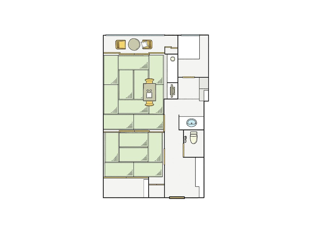 本館 檜風呂付 和室16畳 客室2 | 亀の井ホテル 阿蘇 パークリゾート