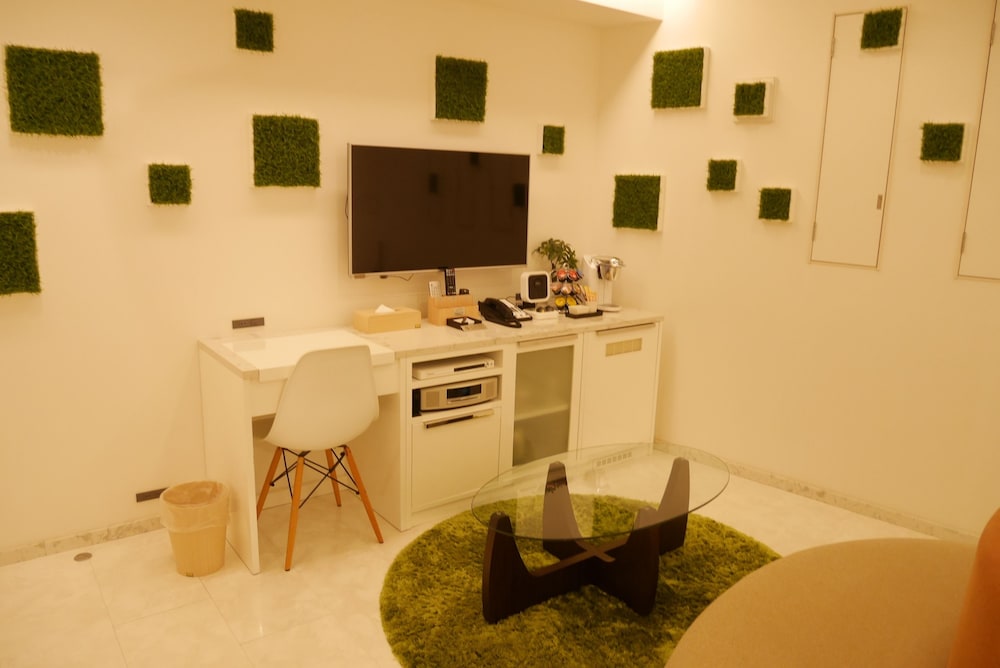 3Dマッピングルーム リビング エリア0 | BREATH HOTEL (ブレスホテル)