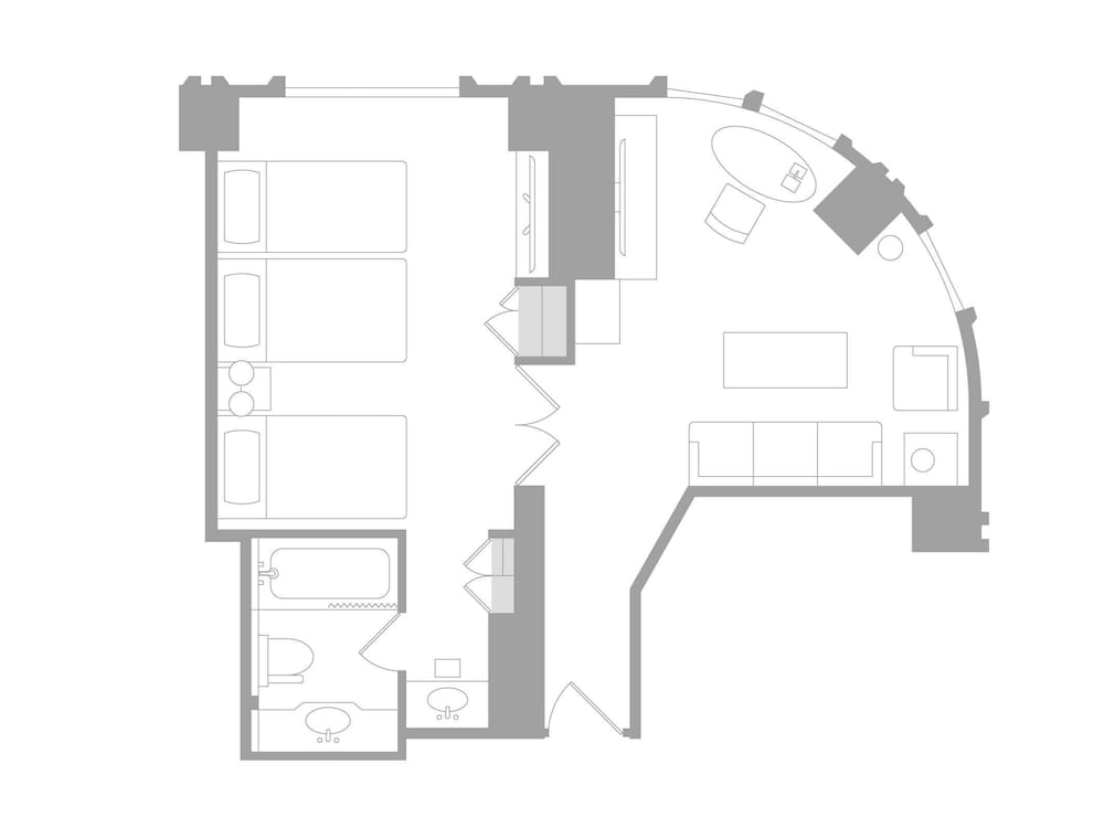 ガーデンタワー デラックス ルーム 禁煙 お部屋タイプお任せ 客室2 | ホテルニューオータニ東京 ガーデンタワー