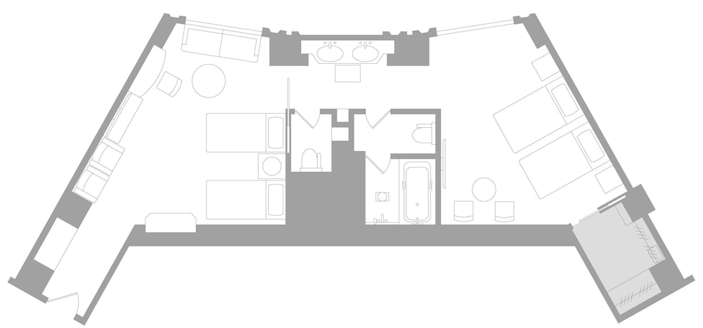 ガーデンタワースイート ツインルーム 禁煙 客室3 | ホテルニューオータニ東京 ガーデンタワー
