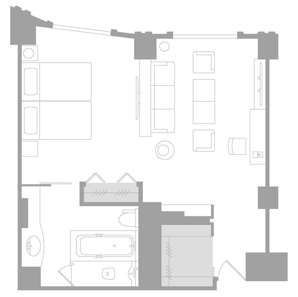 ガーデンタワー デラックス ルーム 禁煙 お部屋タイプお任せ 客室3 | ホテルニューオータニ東京 ガーデンタワー