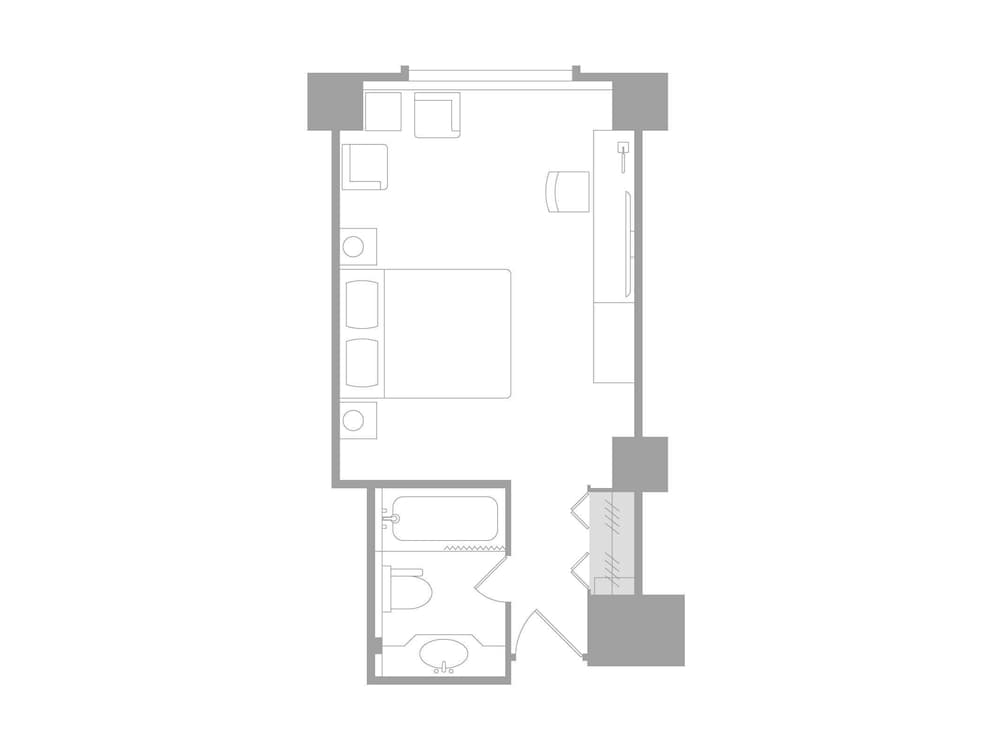 ガーデンタワースタンダードダブルルーム　禁煙 客室1 | ホテルニューオータニ東京 ガーデンタワー