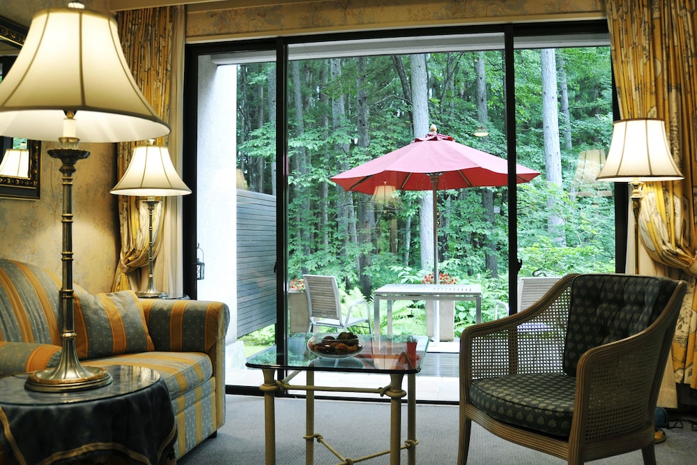 デラックスルーム リビング エリア0 | Hotel La Neige