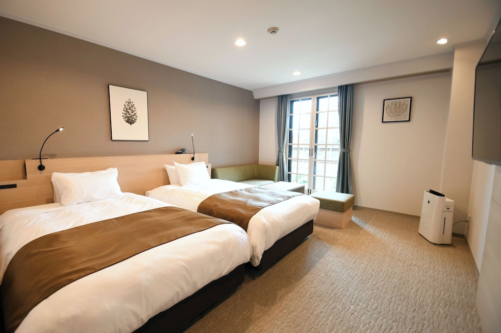2F 大文字ビューツイン 2名定員 (夕食付はチェックイン17時まで) | ホテル マロウド 箱根
