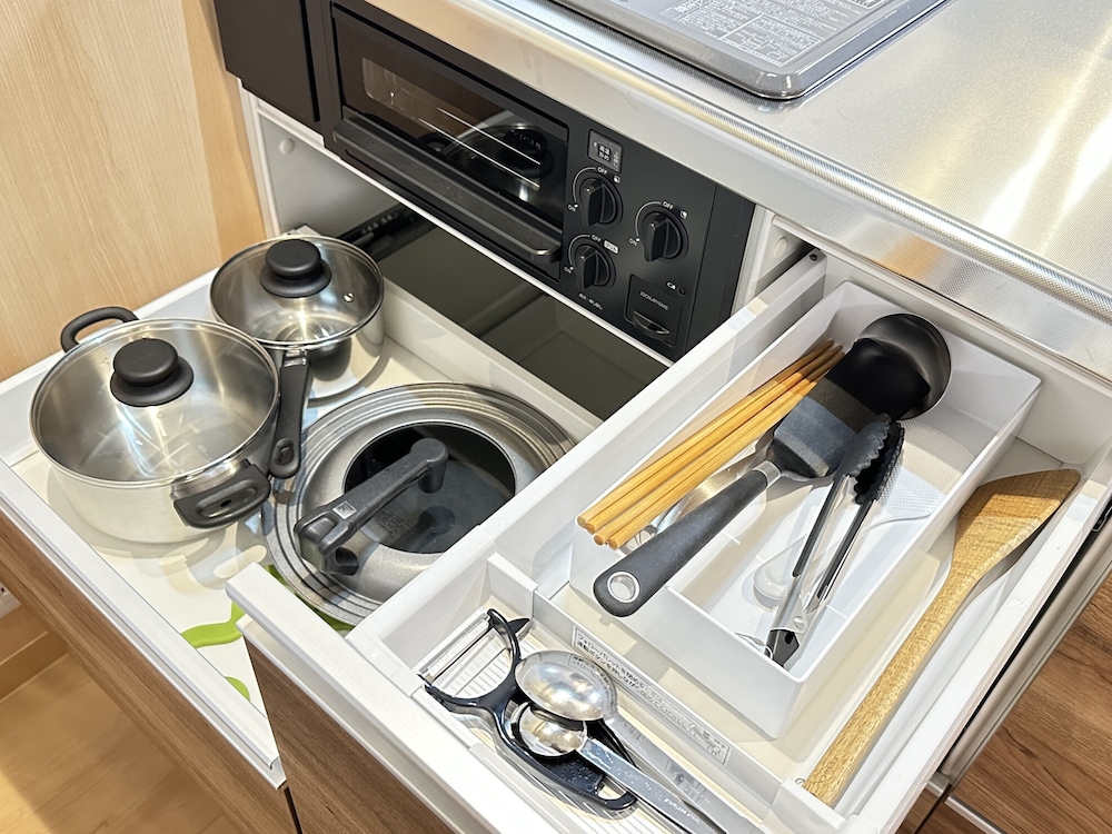 Aタイプ 壁付けキッチン 42㎡ 禁煙 専用キッチン0 | 全室半露天風呂付きコンドミニアムホテル　ガーランドコート宇佐美