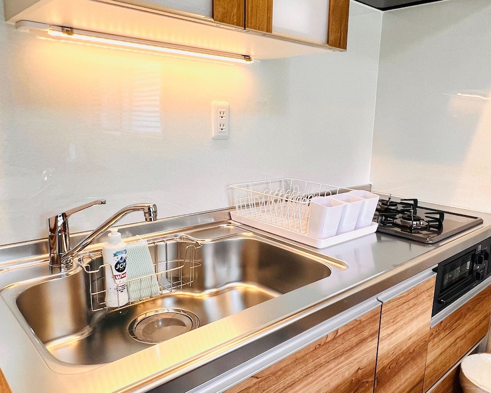 Aタイプ 壁付けキッチン 42㎡ 禁煙 専用キッチン2 | 全室半露天風呂付きコンドミニアムホテル　ガーランドコート宇佐美