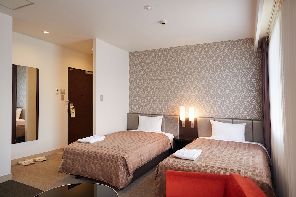 ツインルーム 喫煙可 | ホテルユクエスタ旭橋