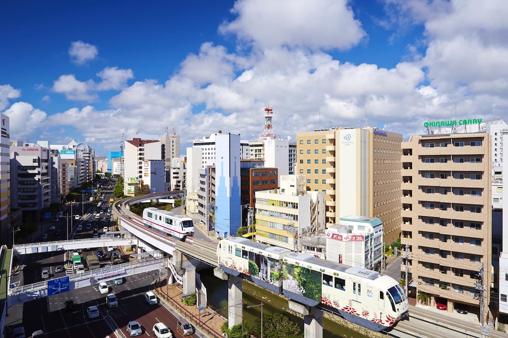 スタンダード ダブルルーム 禁煙 部屋からの景観0 | ホテルユクエスタ旭橋
