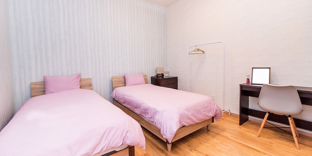 [1階北欧スタンダード角部屋] 寝室×2 (50平米) 禁煙 1 - 5名様 -テラス無し 客室4 | エルソルタウン沖縄