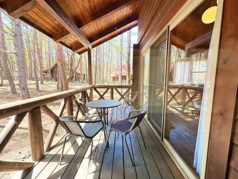 プライベートコテージ ログタイプ テラス / パティオ5 | ホリデイビラ ホテル & リゾート軽井沢