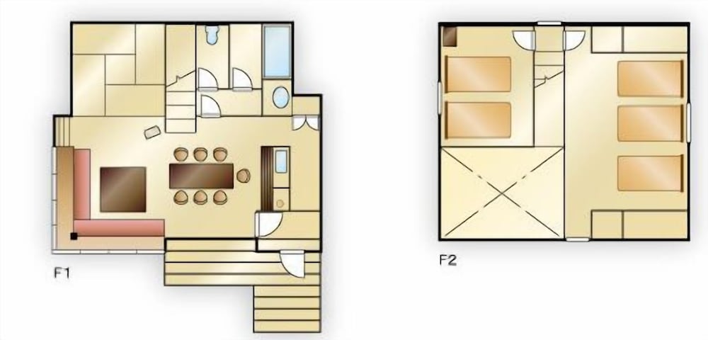 プライベートコテージ ヴィラタイプ リビング エリア8 | ホリデイビラ ホテル & リゾート軽井沢