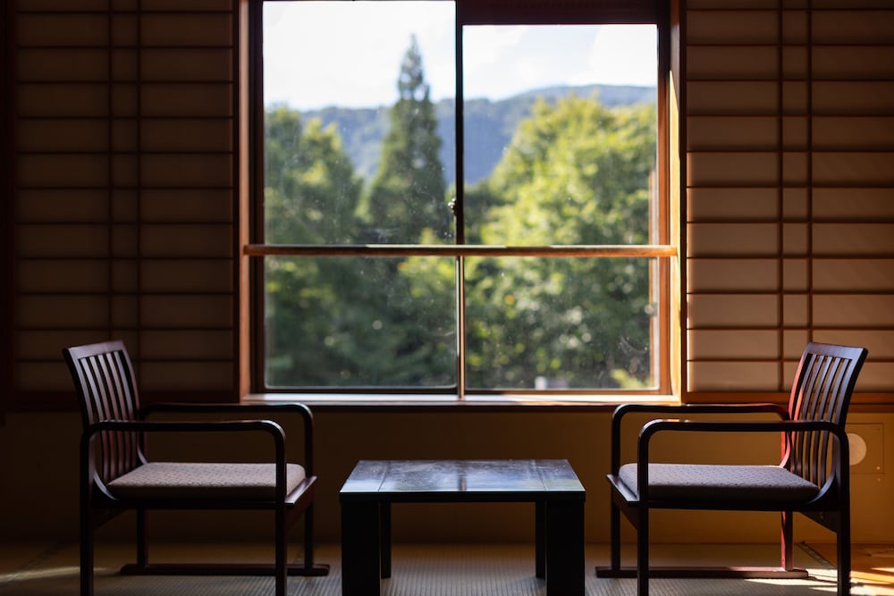 【禁煙】 本館 和室10畳 部屋からの景観0 | 亀の井ホテル 田沢湖