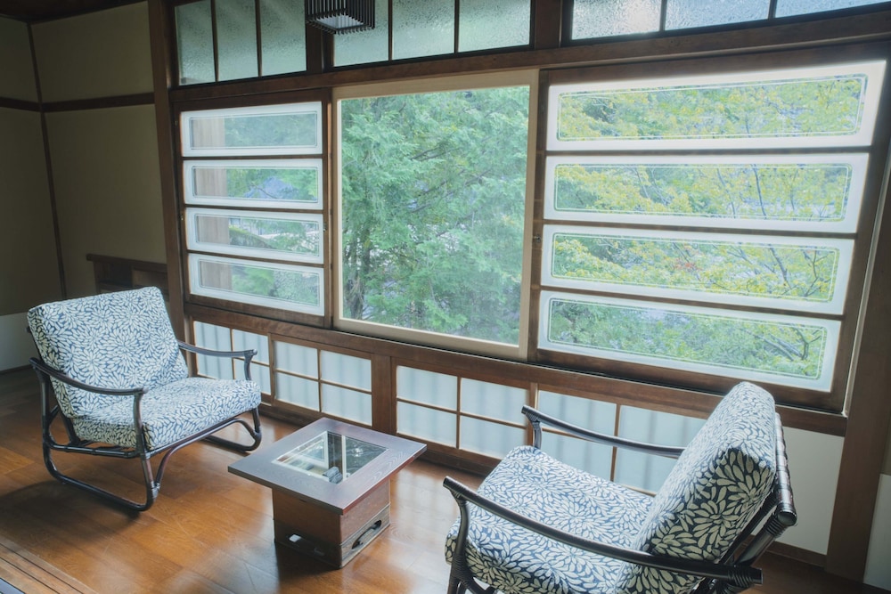 青水沫 露天風呂付 部屋からの景観0 | おちあいろう