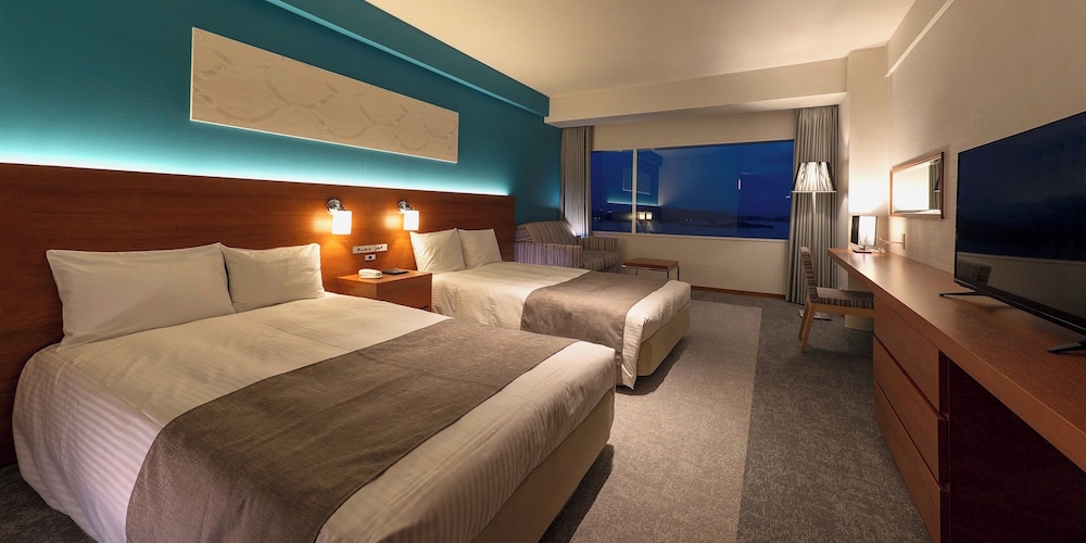 ツイン ルーム禁煙（３名利用可　セミダブルベッド＆追加ベッド） 客室4 | せとうち児島ホテル 倉敷