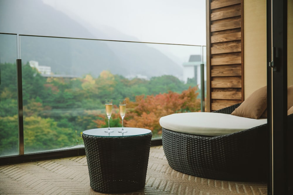 グレードアップ和室（露天風呂付） テラス / パティオ0 | 鬼怒川金谷ホテル