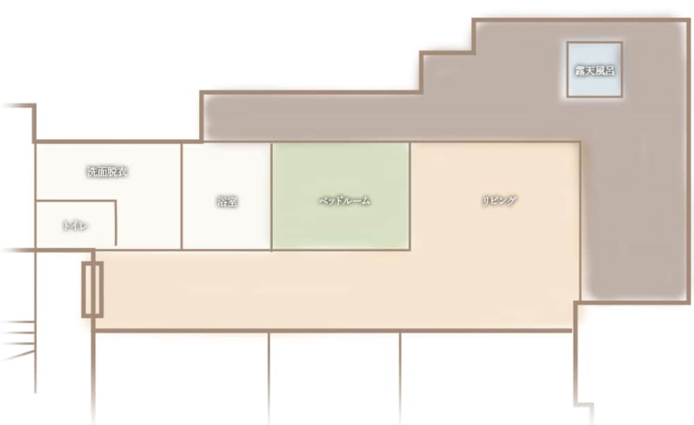 プレミア スイート 禁煙 フロアマップ0 | 河口湖 温泉寺 夢殿